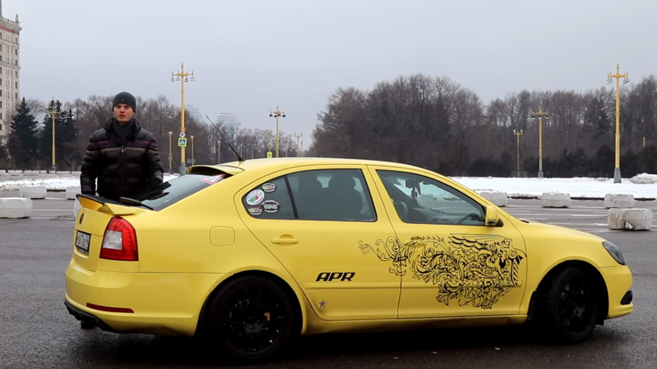 Анонс видео-теста Octavia RS с пробегом 300 000 км - настоящая Лимонка!