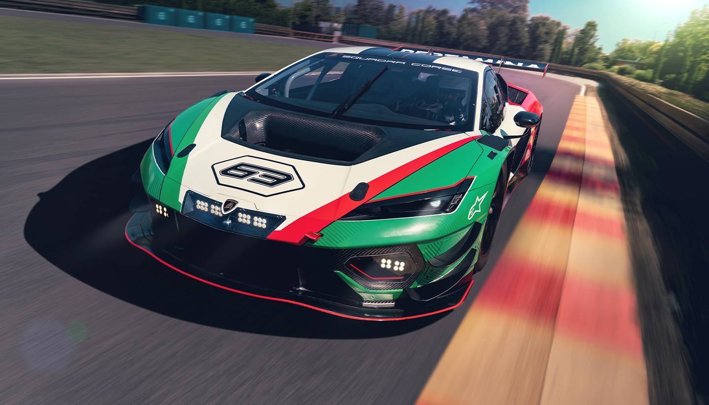 Анонс тест-драйва Lamborghini представила новый гоночный суперкар Temerario GT3