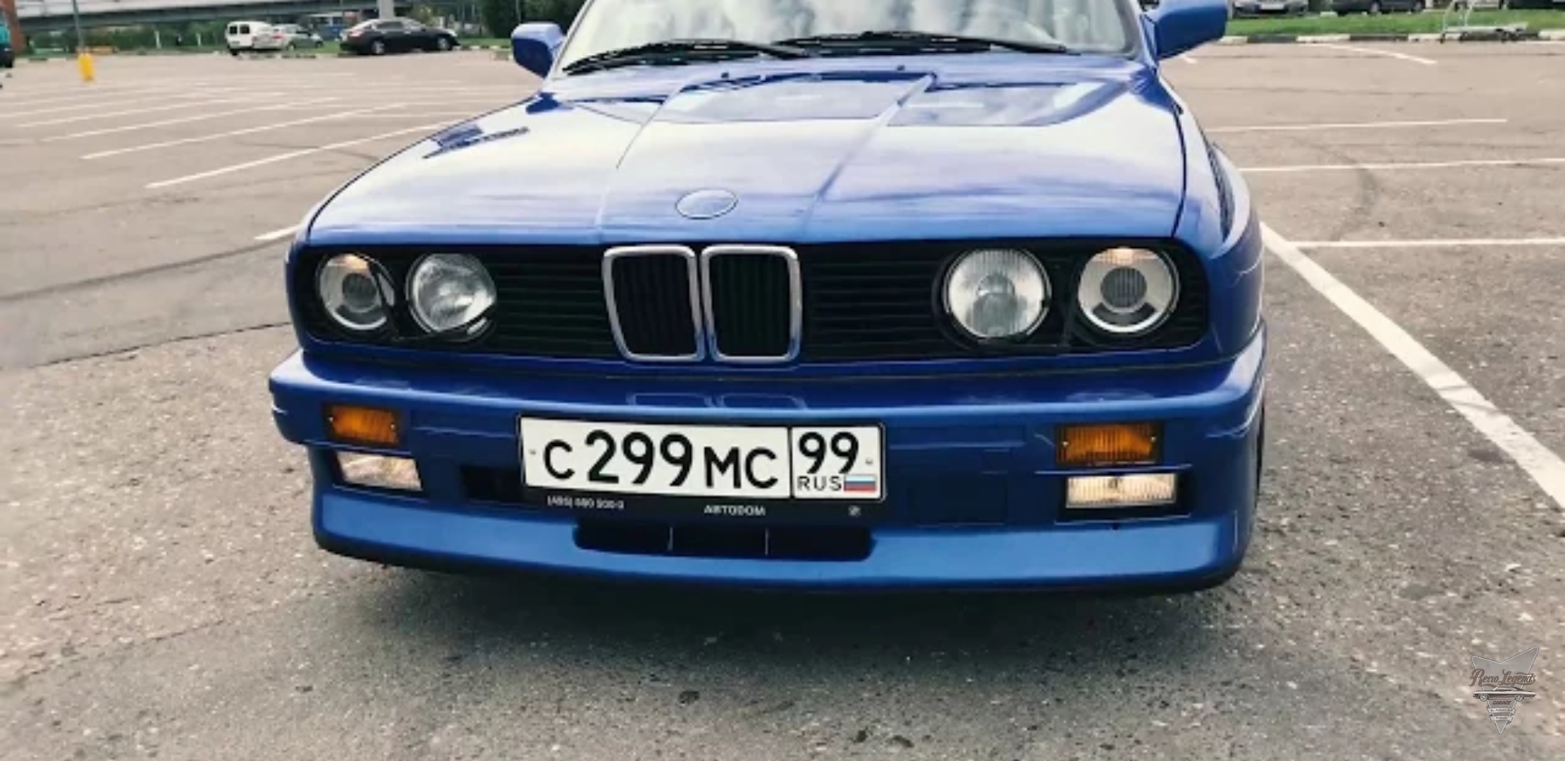Анонс видео-теста BMW M3 E30 Hot Action and Burnouts Moscow