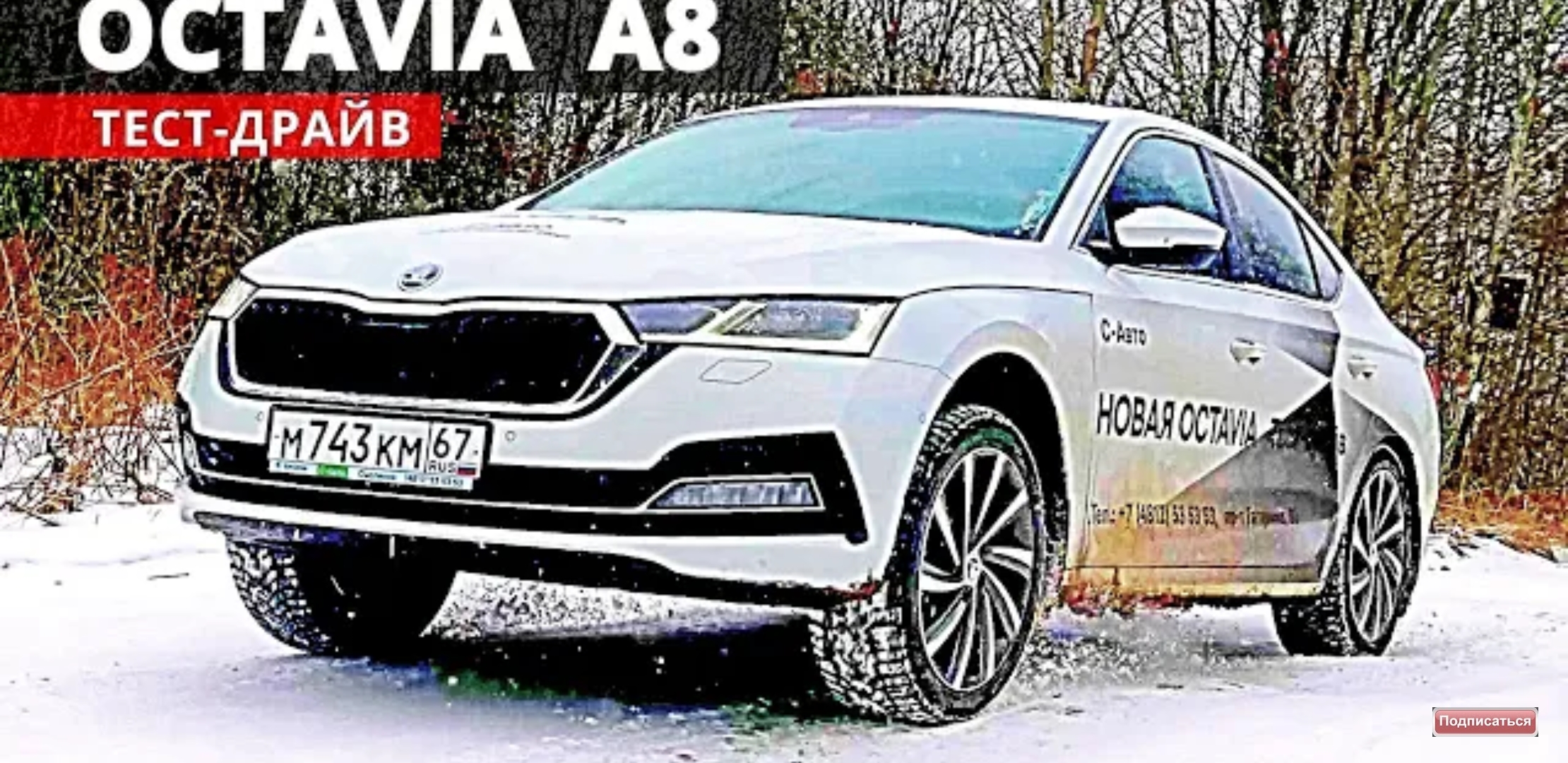 Анонс видео-теста Skoda Octavia 2020