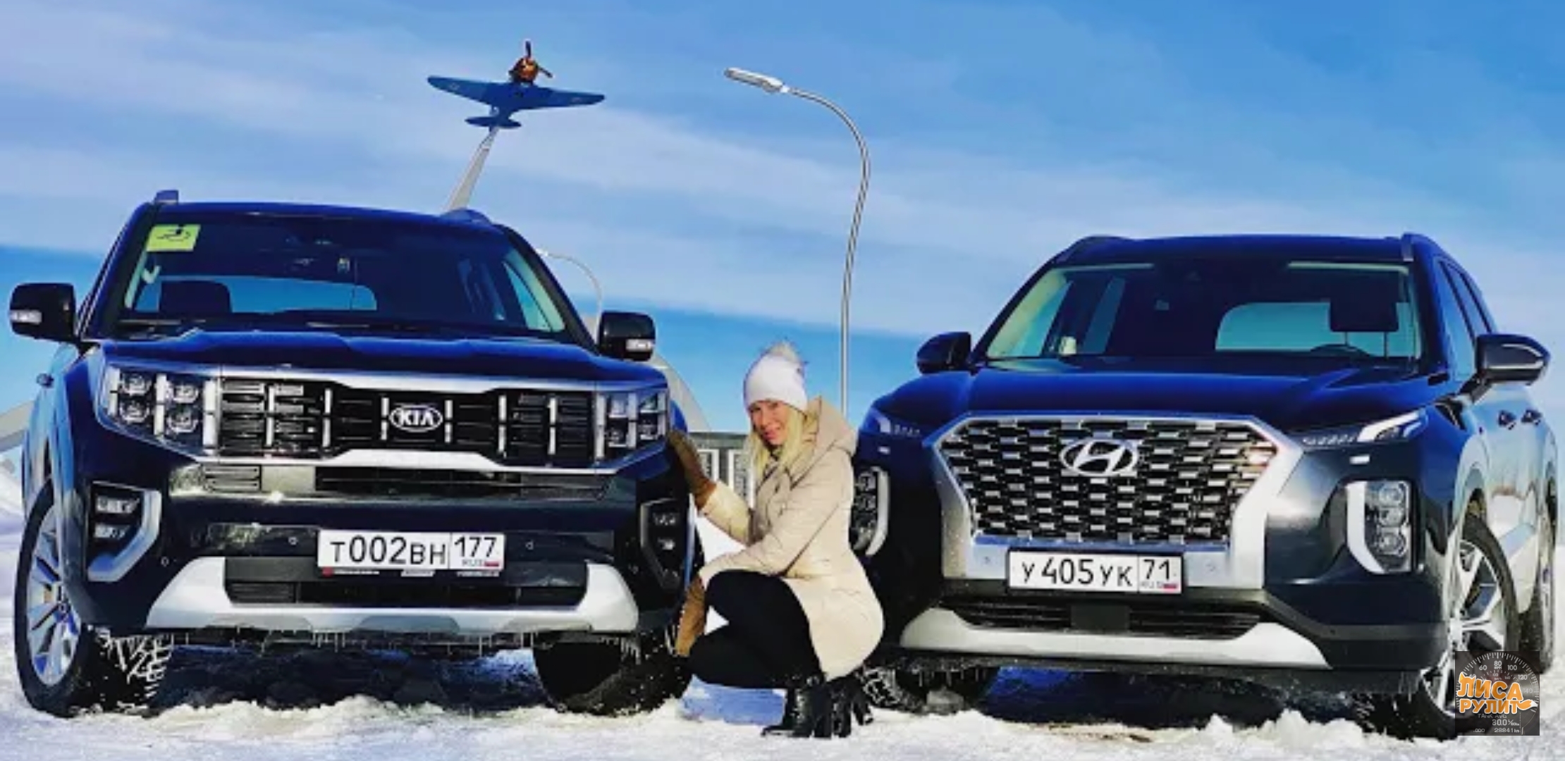 Анонс видео-теста Убийцы Крузака. Хендэ Палисад и Киа Мохав? Hyundai Palisade vs Kia Mohave