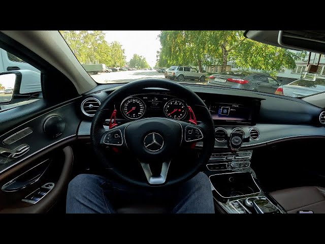 Анонс видео-теста 2017 Mercedes-Benz E200 Тест-драйв