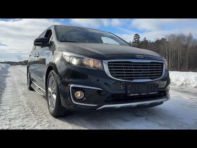 Анонс видео-теста 2016 Kia Carnival (Sedona). Роскошный вэн!