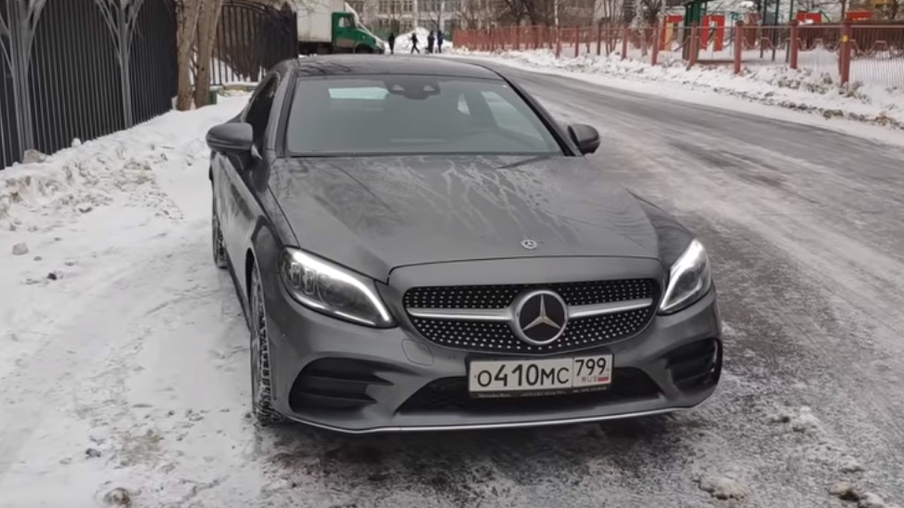 Анонс видео-теста КРАСИВЫЙ, РУЛИТСЯ И НЕ ЕДЕТ! Первый взгляд на Mercedes-Benz C200 Coupe рестайл