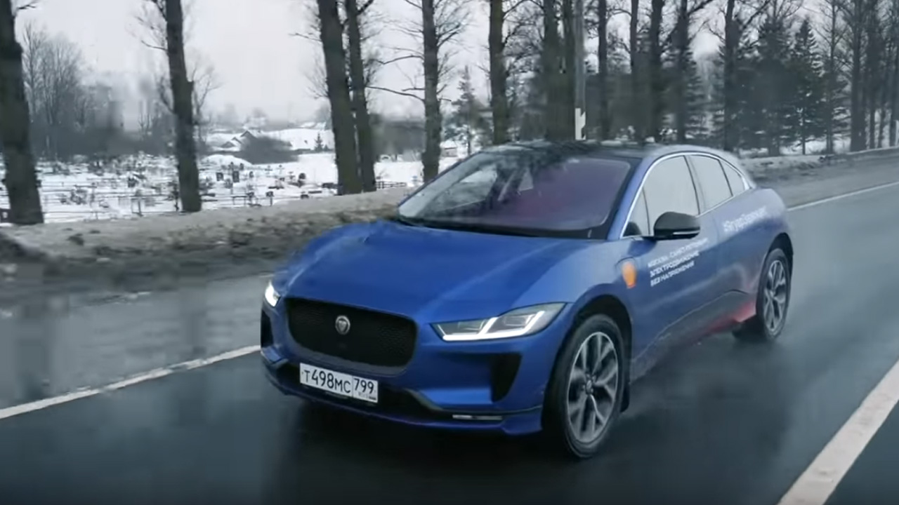 Анонс видео-теста Тесла - прошлый век. Едем на Jaguar I-Pace из Санкт-Петербурга в Москву!