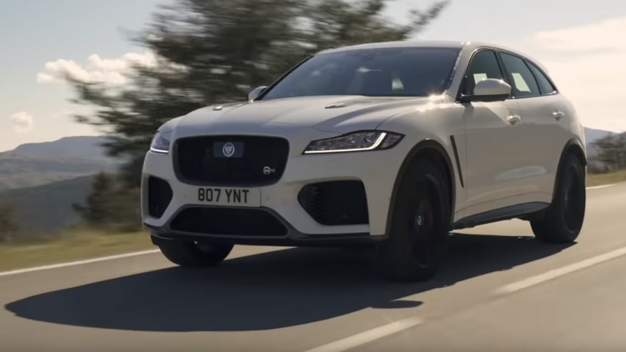 Анонс видео-теста Не рулится! но валит, и рычит. Jaguar F-pace svr