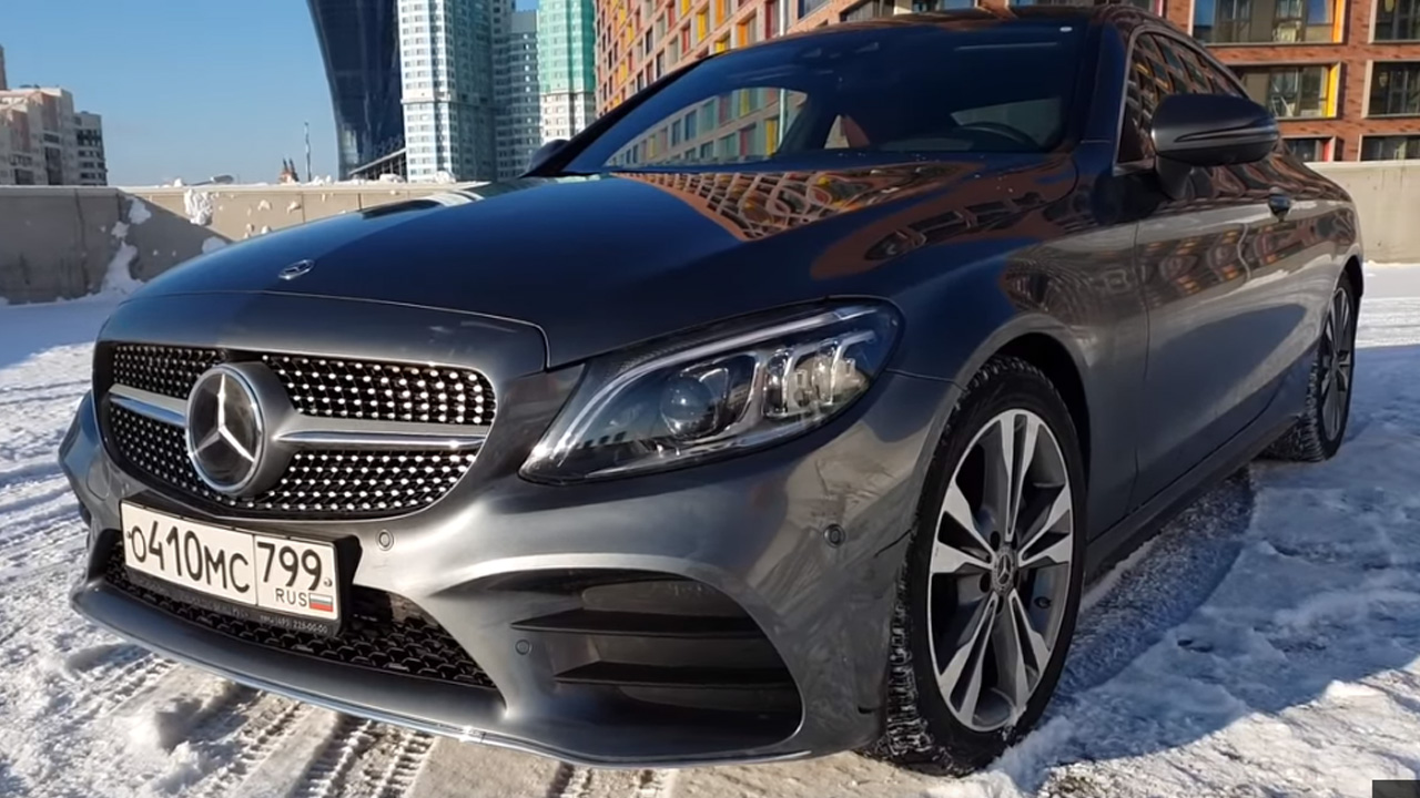 Анонс видео-теста Полтора литра за 5 миллионов! Тест-драйв Mercedes C200 Coupe