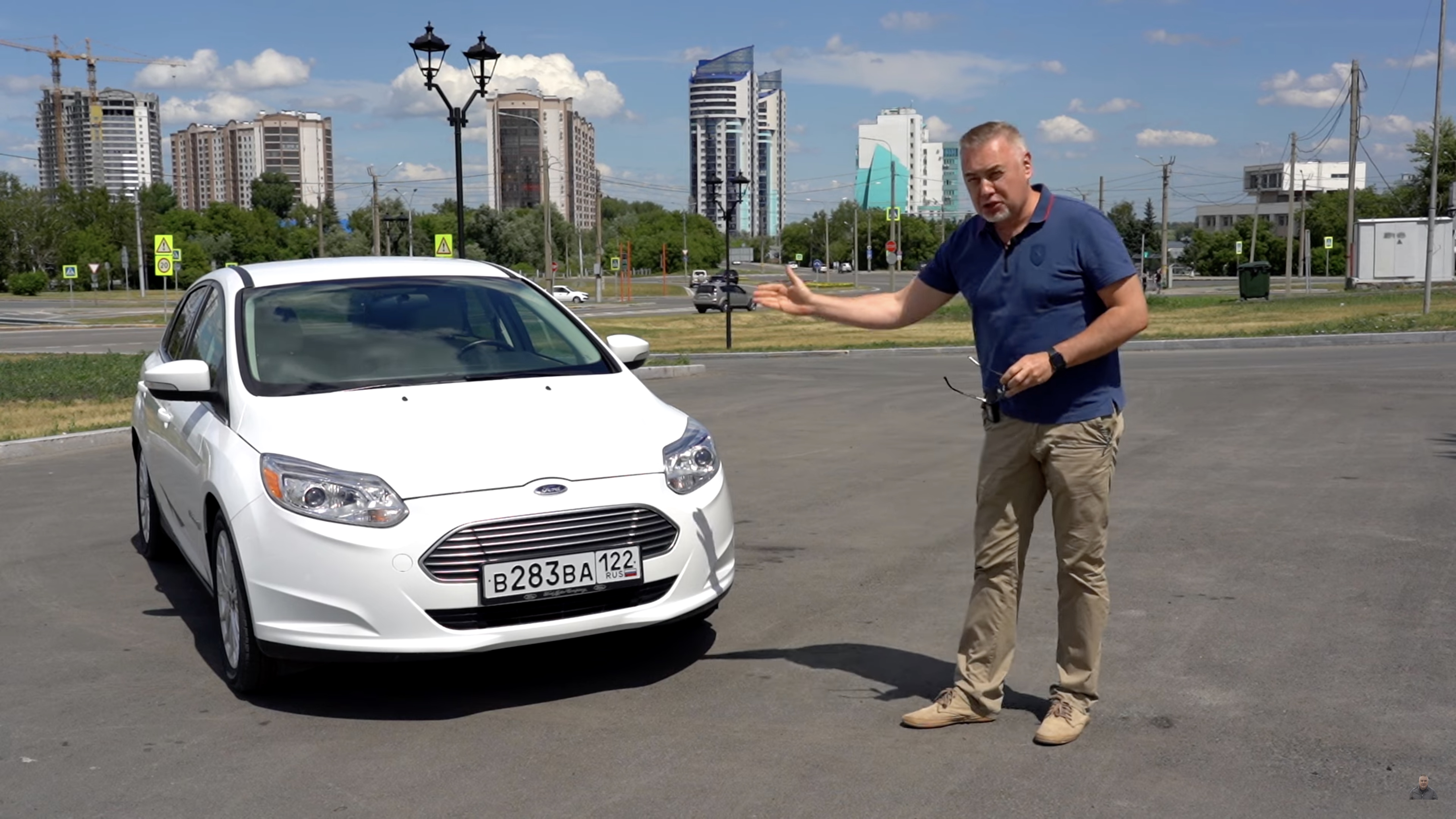 Анонс видео-теста 100% Электрический Ford Focus