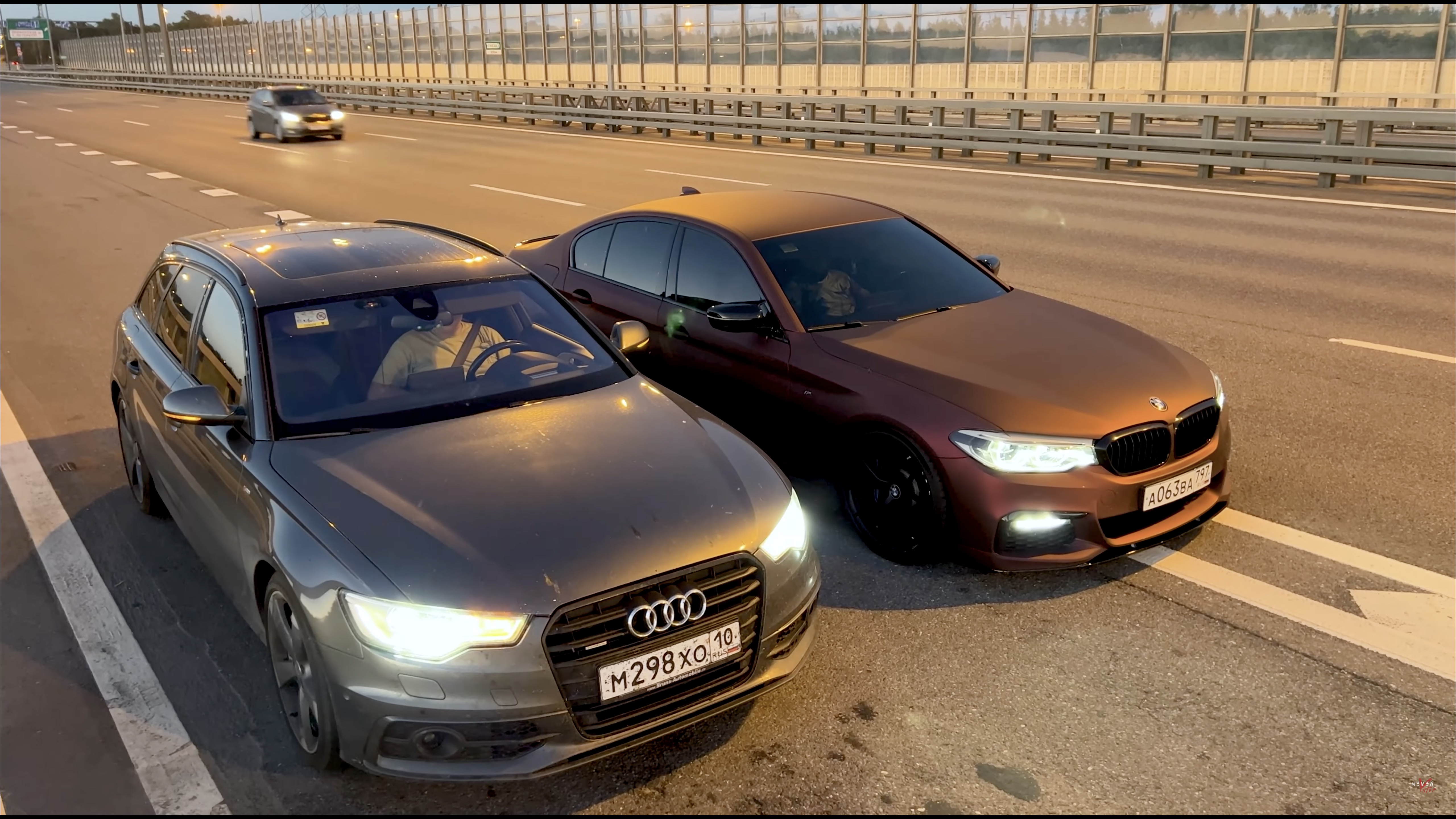 Анонс видео-теста Audi a6 BiTDi 470лс против BMW 530d G30 470лс БИТВА STAGE 3. BMW or Audi