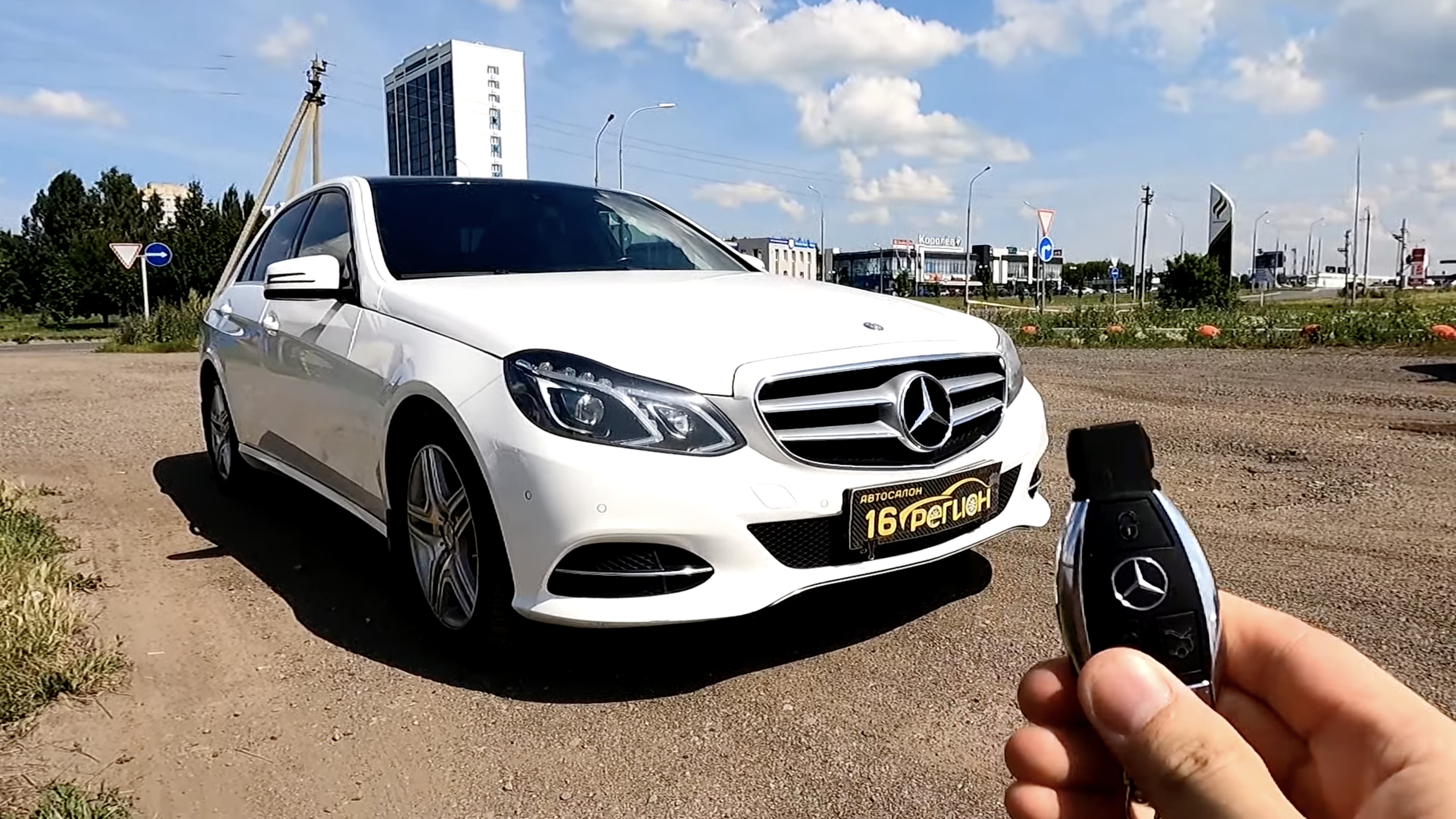 Анонс видео-теста 2013 Mercedes-Benz E250d pov test drive