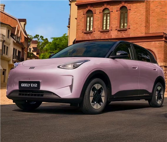 Geely привезет хэтчбек EX2 в Россию уже в этом году
