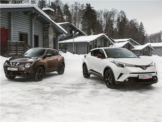 СРАВНИТЕЛЬНЫЙ ТЕСТ – "TOYOTA C-HR И NISSAN JUKE – ЧЕМ ПОКОРЯЮТ СЕРДЦА ДАМ ЯПОНСКИЕ «МАЛЫШИ»"