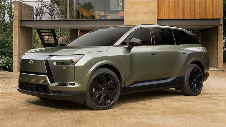 Lexus представил новый большой электрокроссовер TZ с имитацией работы V10
