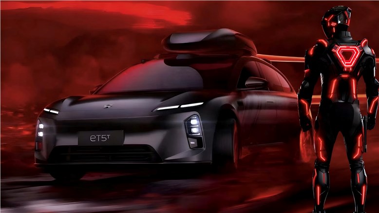 Nio выпустила лимитированную версию ET5T в стиле фильма «Трон: Арес»