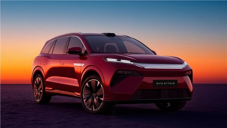 Новый электрокар BYD Atto 8 сможет заряжаться за 5 минут