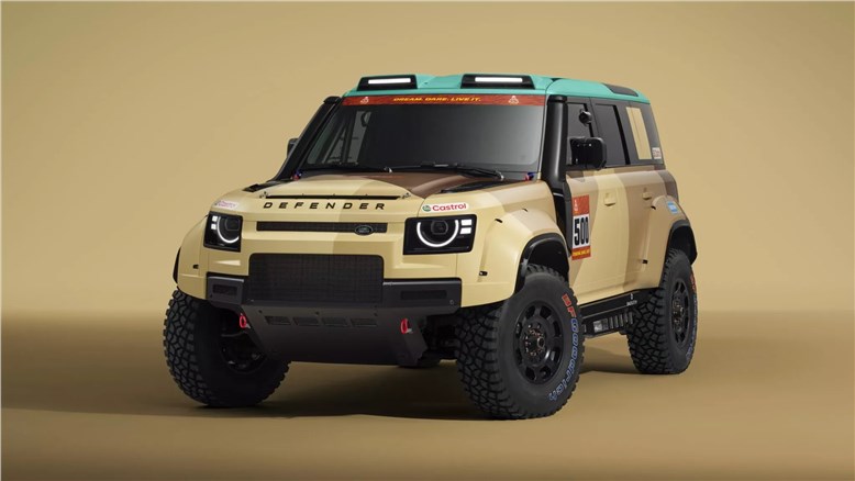 Land Rover подготовил Defender для Dakar
