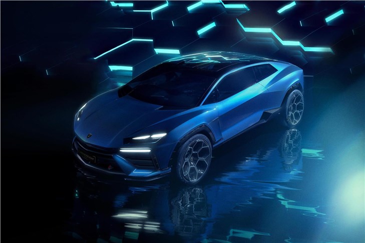 Электрокар Lamborghini Lanzador получит силовую установку мощностью 2000 л.с.