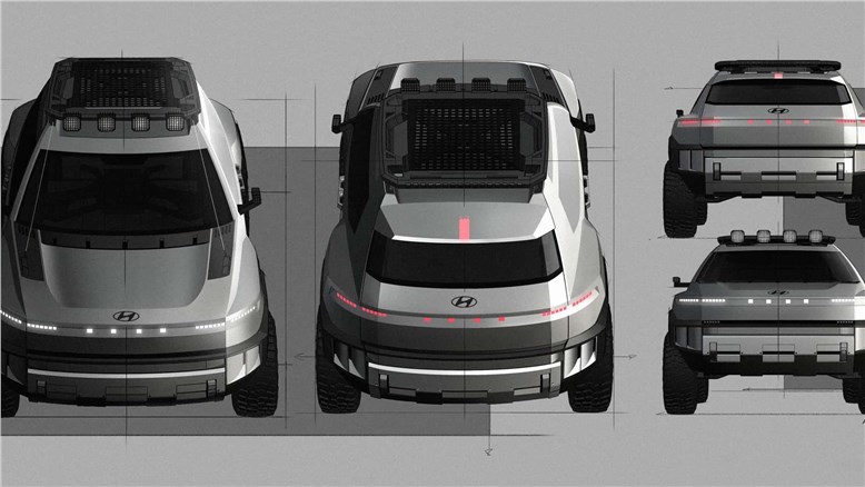 Hyundai показала концепт брутального внедорожника Crater