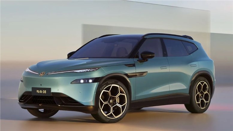 Volkswagen представил в Китае мощный электрокроссовер ID Unyx 08