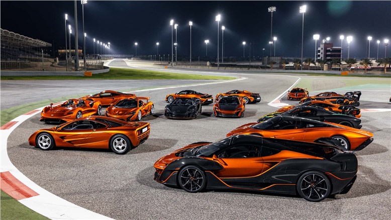 Уникальная коллекция суперкаров McLaren Мансура Ойеха выставлена на продажу