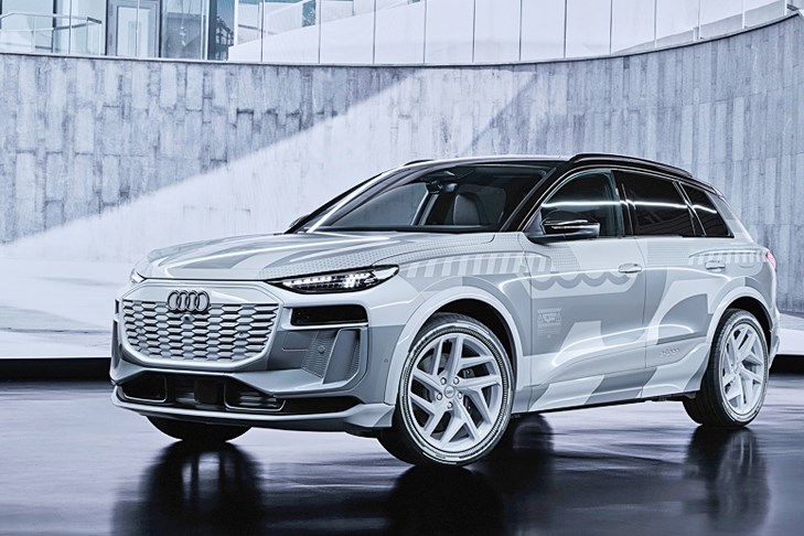 Audi Q6 e-tron prototype