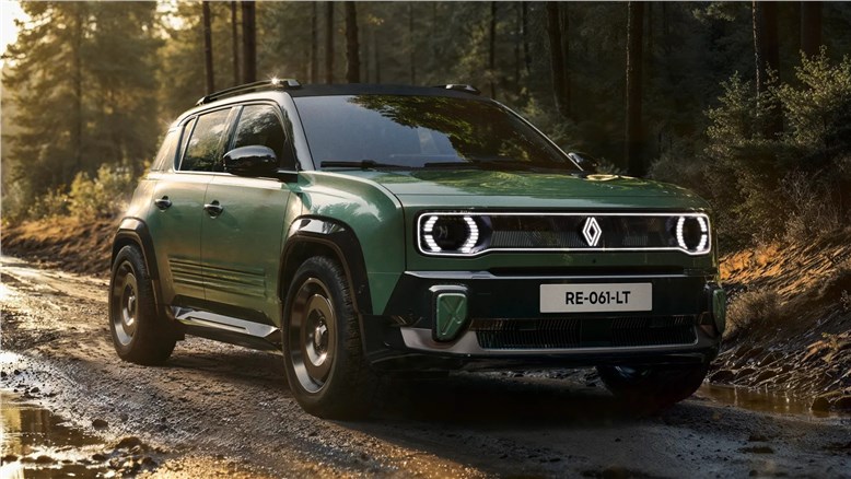 Французы представили концепт электрического внедорожника Renault 4 Savane 4x4