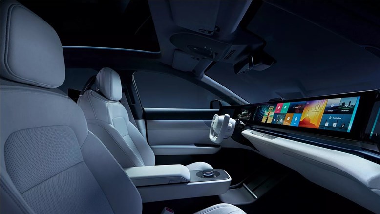 Sony встроила PlayStation в свой электромобиль Afeela