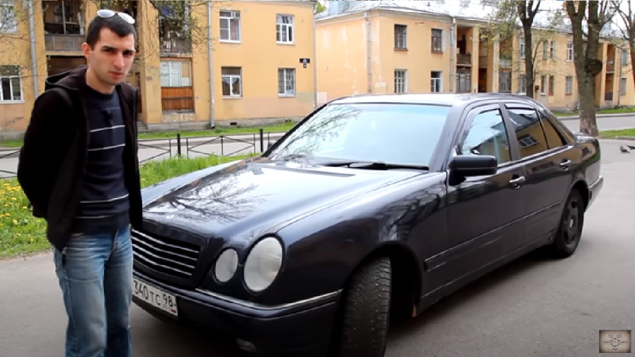 Анонс видео-теста Тест драйв Mercedes Benz w210 (обзор) часть 1