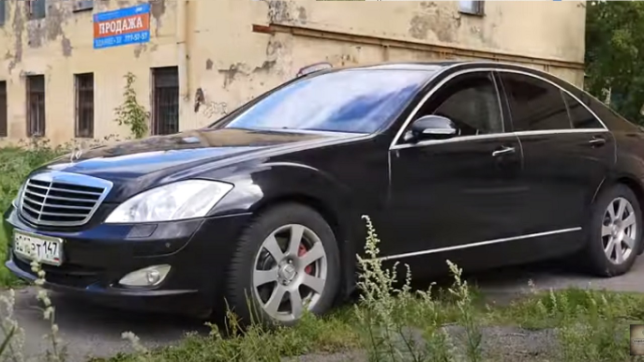 Анонс видео-теста Mercedes-Benz S-класс w221 по цене Hyundai Solaris