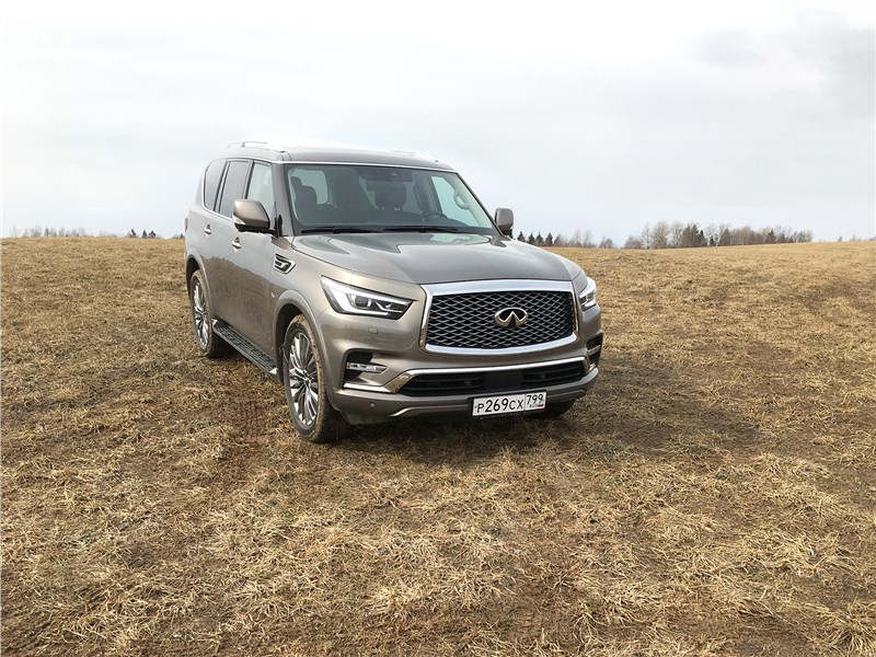 Infiniti QX80 (2021) Рамный, тихий, аппетитный