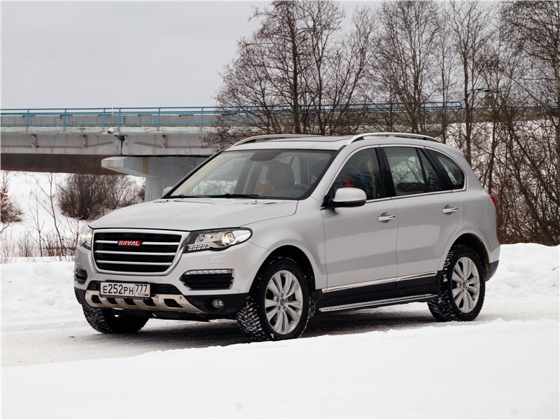 Haval H8 2015 вид спереди