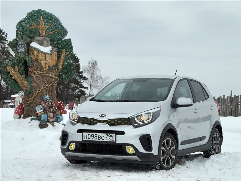 Kia Picanto X-Line 2017 вид спереди