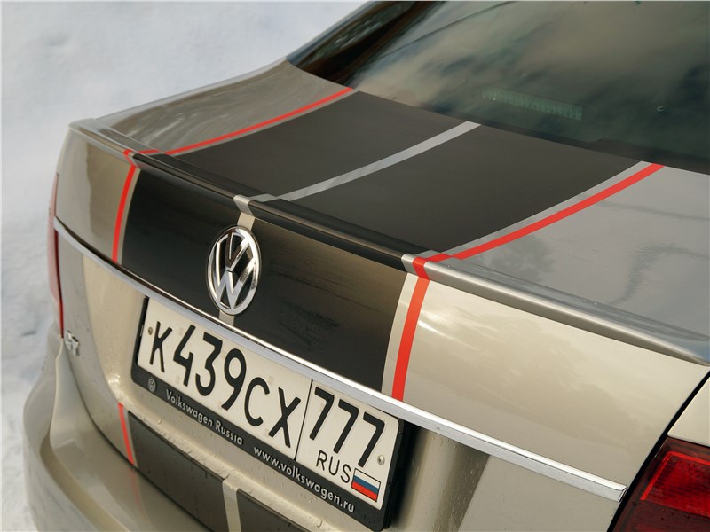 Volkswagen Polo GT 2016 крышка багажника