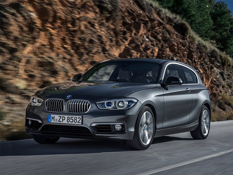 BMW 1-Series 3-doors 2016 вид спереди