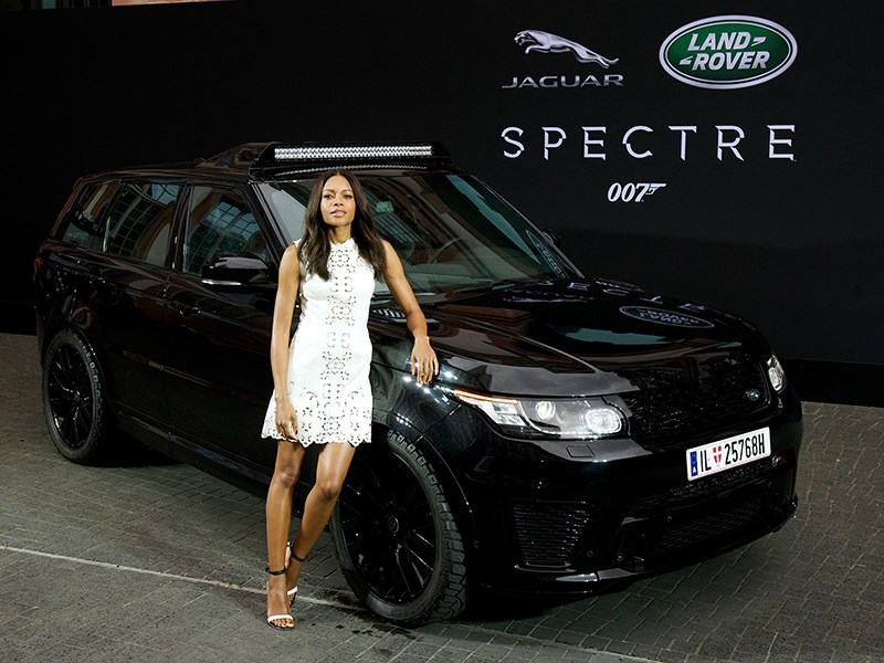 Land Rover Range Rover Sport SVR 2015 вид спереди