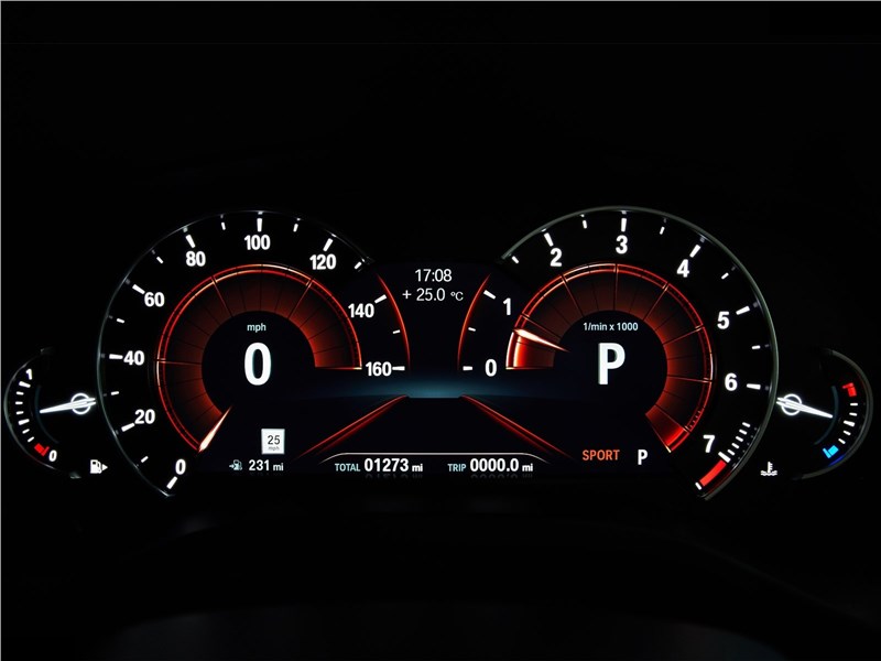 BMW X4 2019 приборная панель