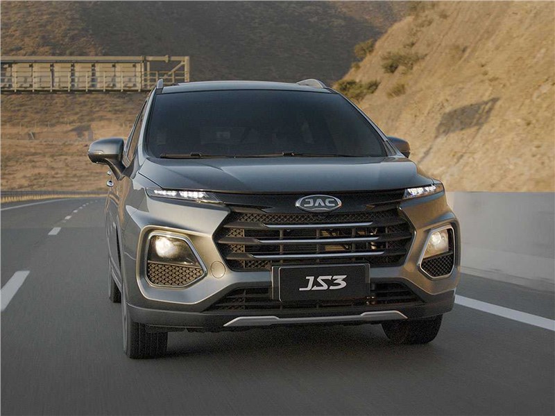 JAC JS3 (2023) вид спереди