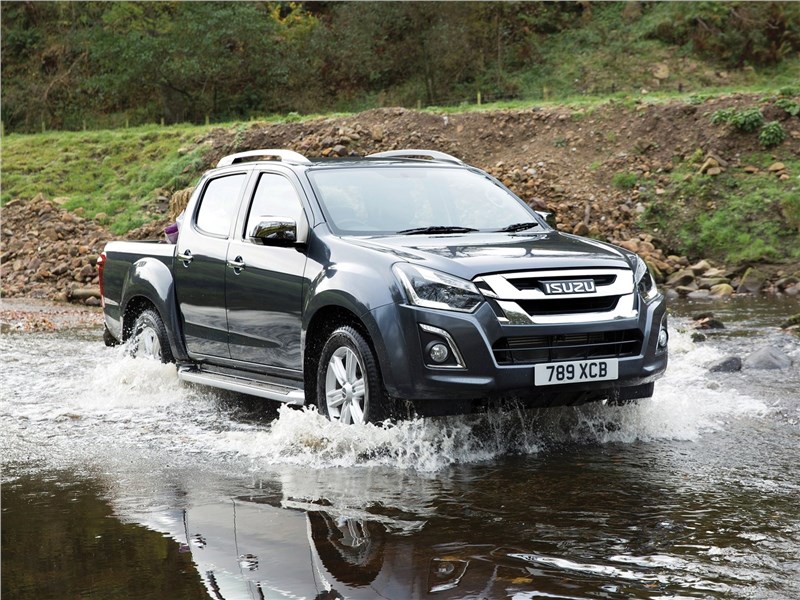 Isuzu D-Max 2017 вид спереди