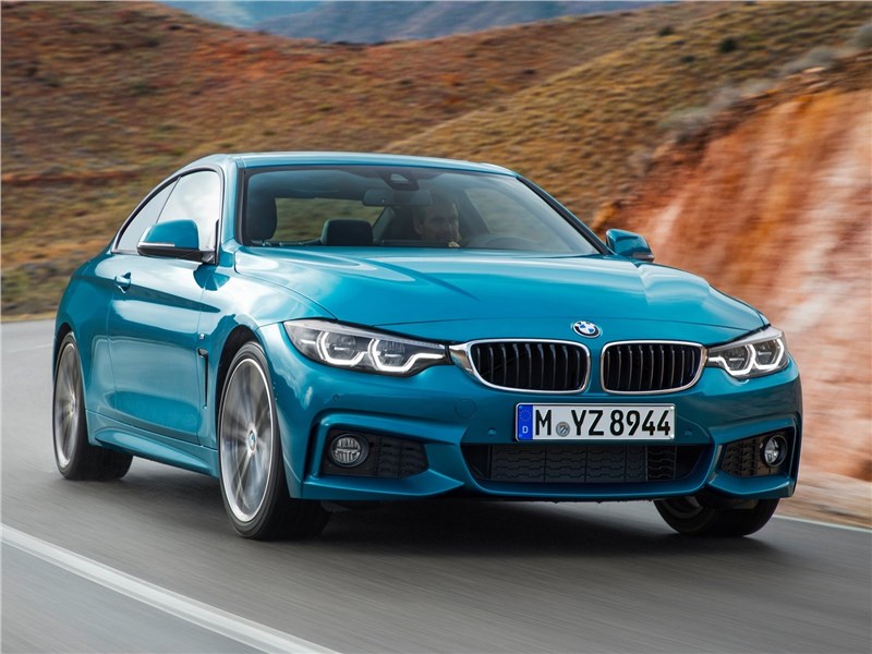 BMW 4-Series Coupe 2018 вид спереди