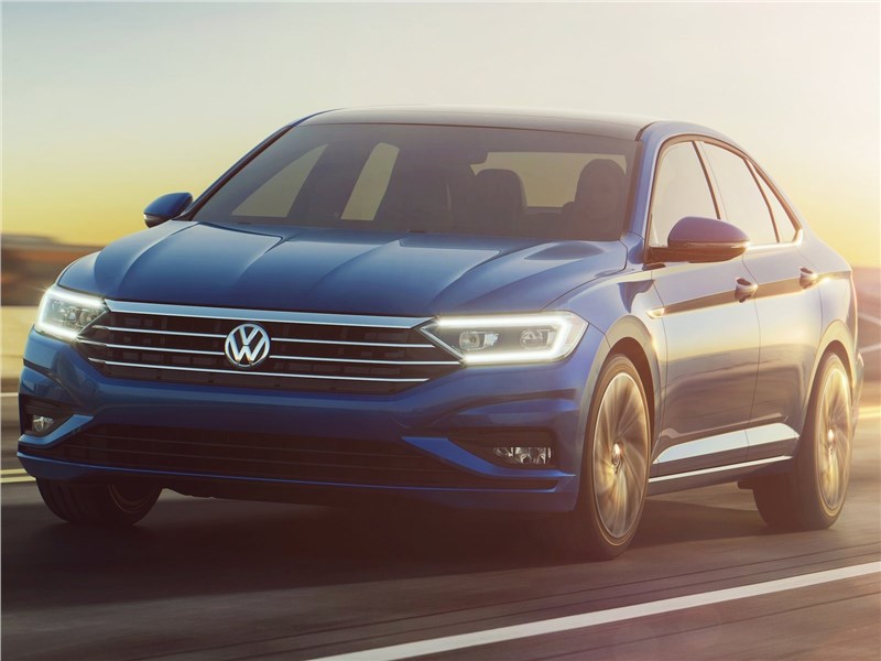 Volkswagen Jetta 2019 вид спереди