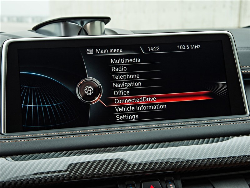 BMW X6 M 2016 монитор