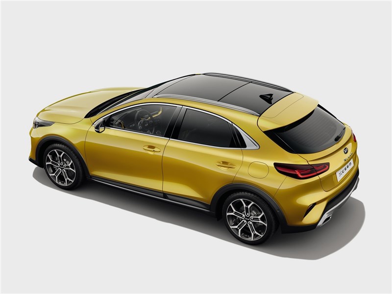 Kia XCeed 2020 вид сверху