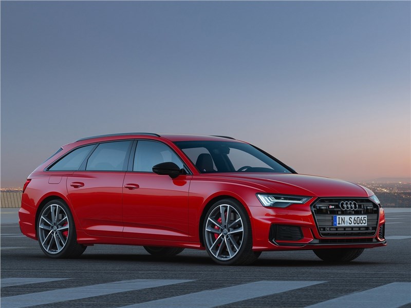 Audi S6 Avant TDI 2020 вид спереди