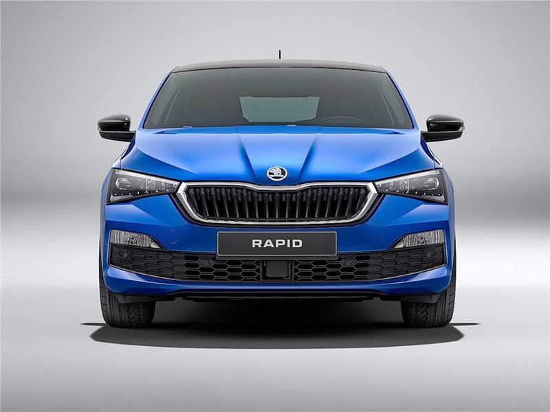 Skoda Rapid 2020 вид спереди