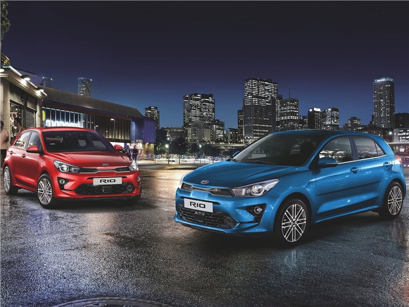 Kia Rio 2021 вид спереди