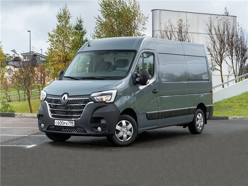 Renault Master (2019) После рестайлинга Renault Master стал более брутальным и практичным