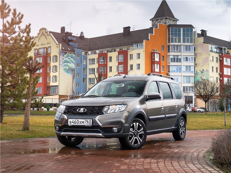 Lada Largus Cross (2020) вид спереди