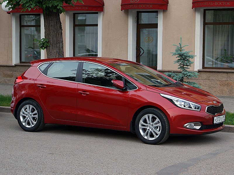 Kia cee'd 2012 в пробеге по Южному Уралу Стерлитамак