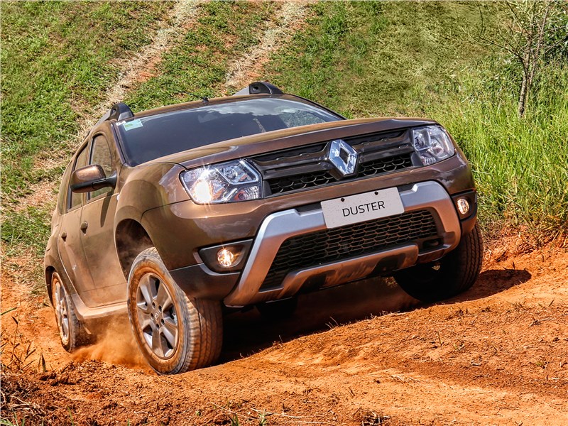 Renault Duster 2019 вид спереди