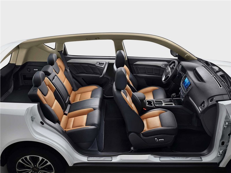 Geely Emgrand X7 2018 салон